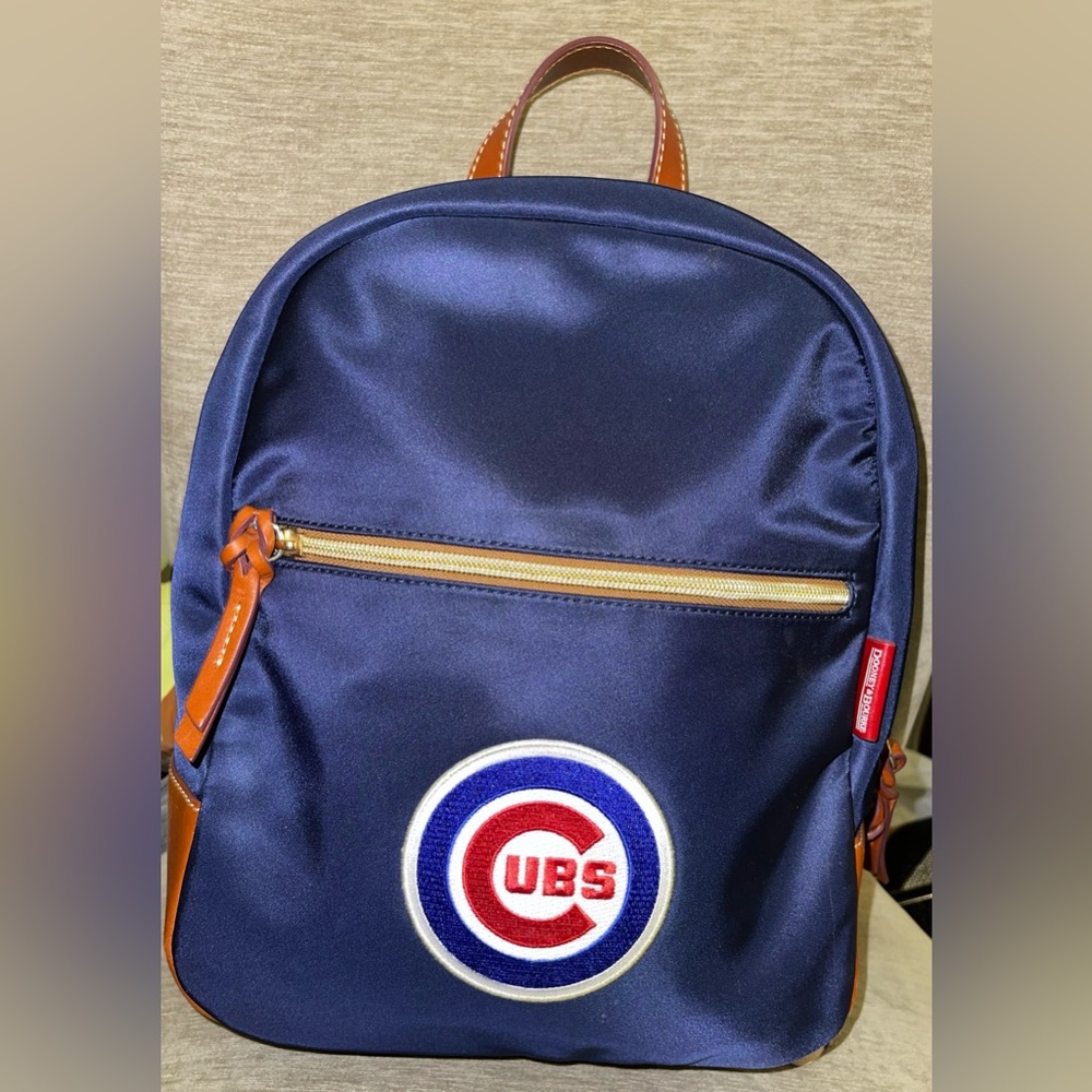 Cubs dooney and bourke backpack and wallet
